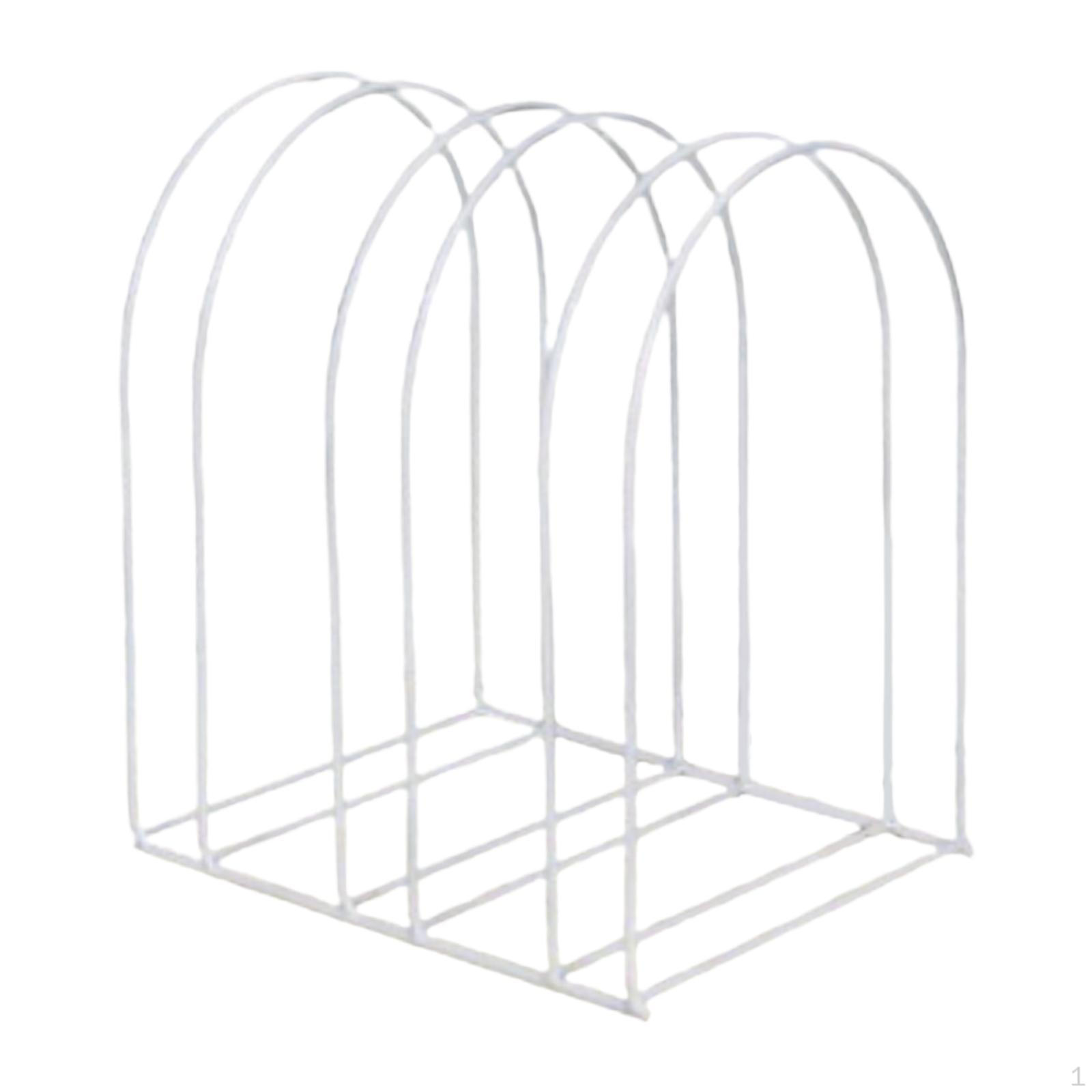 

Подставка для шляп, настольный держатель, органайзер для хранения вязаных вещей для комода белый