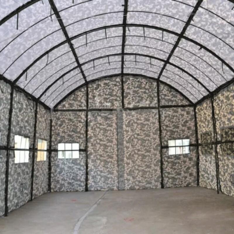 Outdoor Arched Vehicle Repair Tent