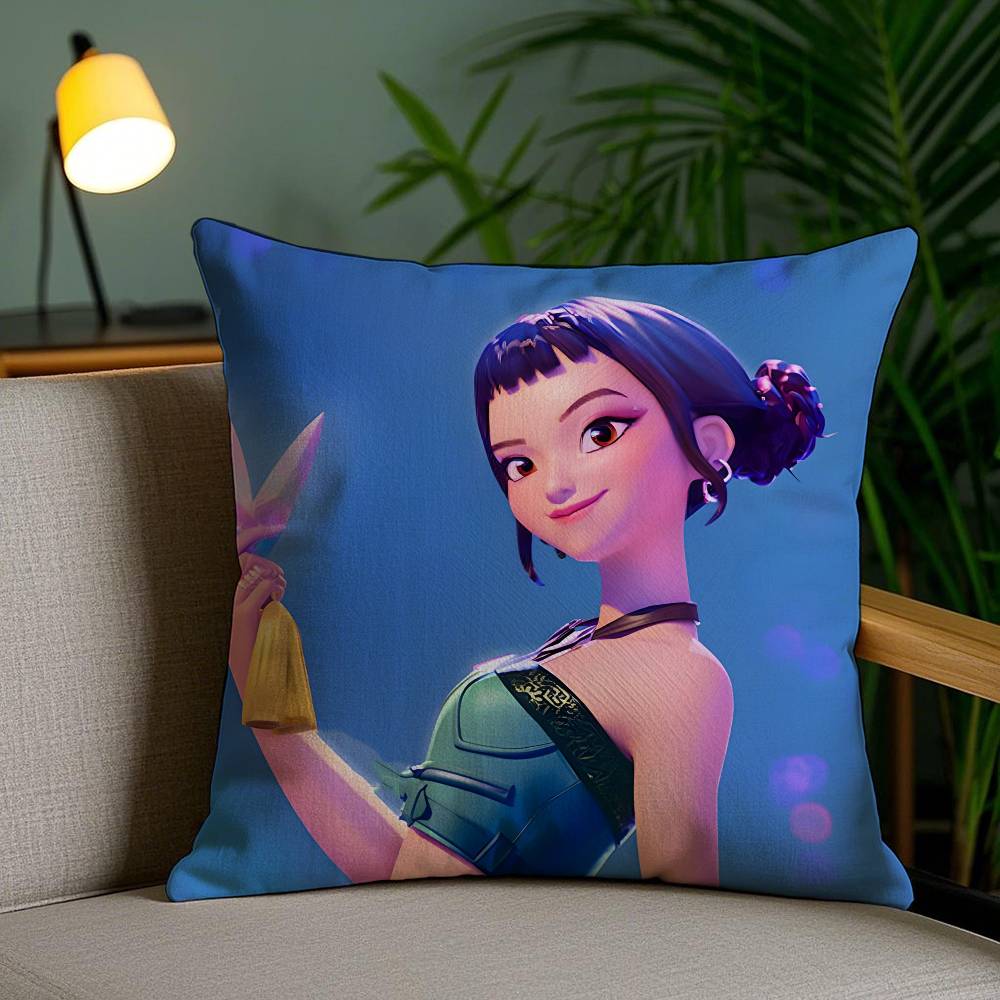 K--kPop D-Dämonen H-Jäger Kissenbezug Milbenabweisend Unsichtbarer Reißverschluss Sofa Bett