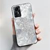 Für ZTE Blade A72S A7050 Hülle Für ZTE Blade V41 Smart Cover Luxus Mode Schmetterling Blume Silikon Weich Schwarz TPU Stoßfänger Schale