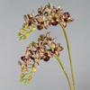 2 Fork Artificial Phalaenopsis Branches Real Touch Handmade Fake Flowers Realistic Artificial Butterfly Orchid Flower