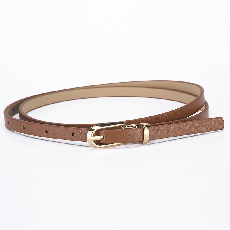 2025 Women's Alloy Buckle Belt: Versatile Pin Design for Fashion, Commute, Waist Chain, and Pants/Dress Decoration