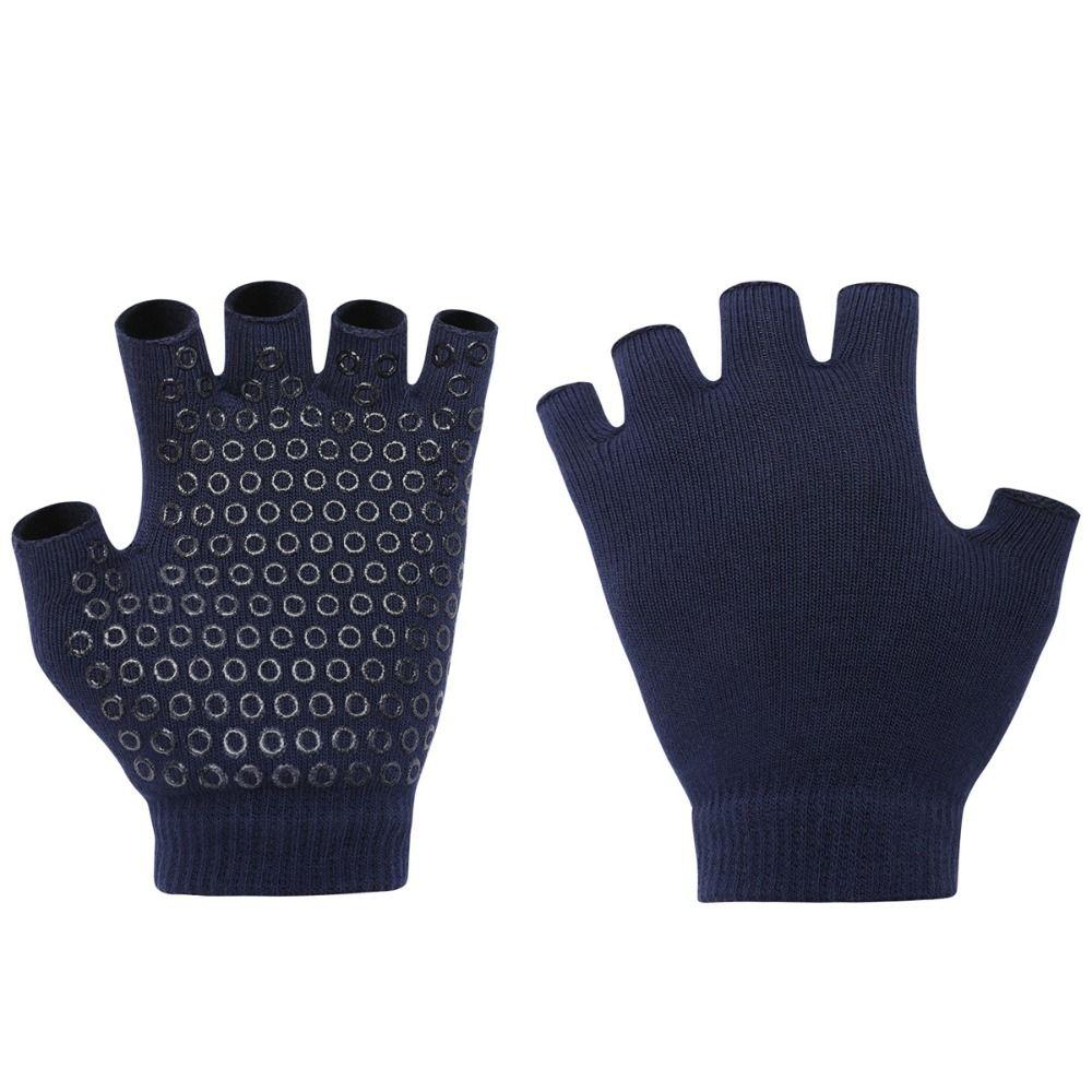 Non-slip Pilates Gloves Half-finger Open-fingered Gloves Quality Fitness Gloves  Women