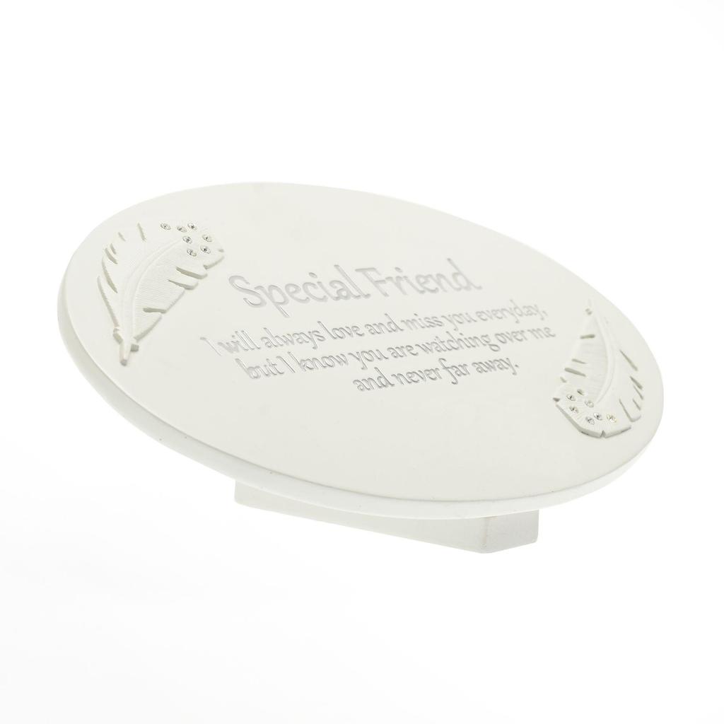 Thoughts of You Resin Memorial Plaque - Special Friend