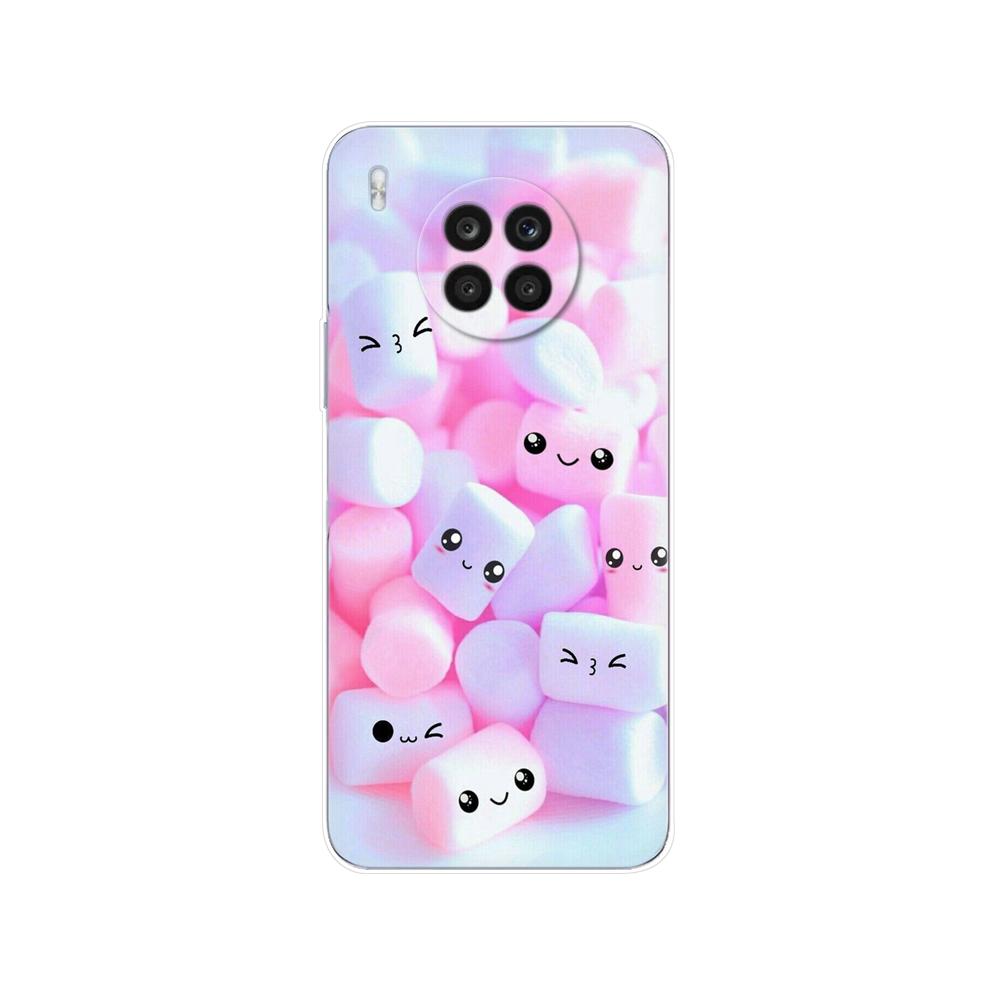 For Honor 50 Lite Case 6.67 Inch Silicon Back Cover Phone Case For Huawei Honor 50 Lite Soft Case TPU Bumper 50Lite Light Funda