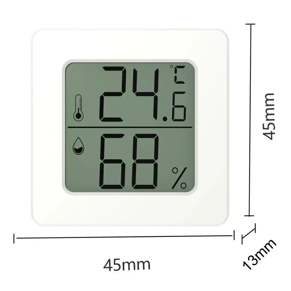 Multipurpose Mini LCD Digital Thermometer Hygrometer Indoor Room Temperature Humidity Meter Sensor Gauge Home Weather Station