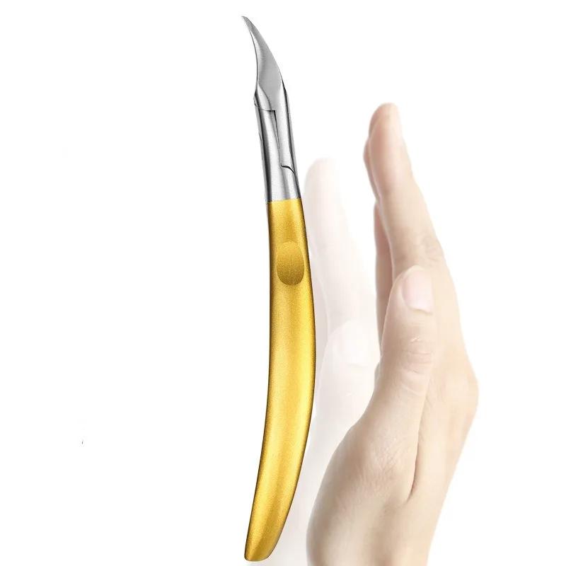 Nail Cutter Cuticle Nippers Paronychia Nail Clippers Profesional Ingrown Toenail Scissors Dead Skin Removal Pedicure Tool New