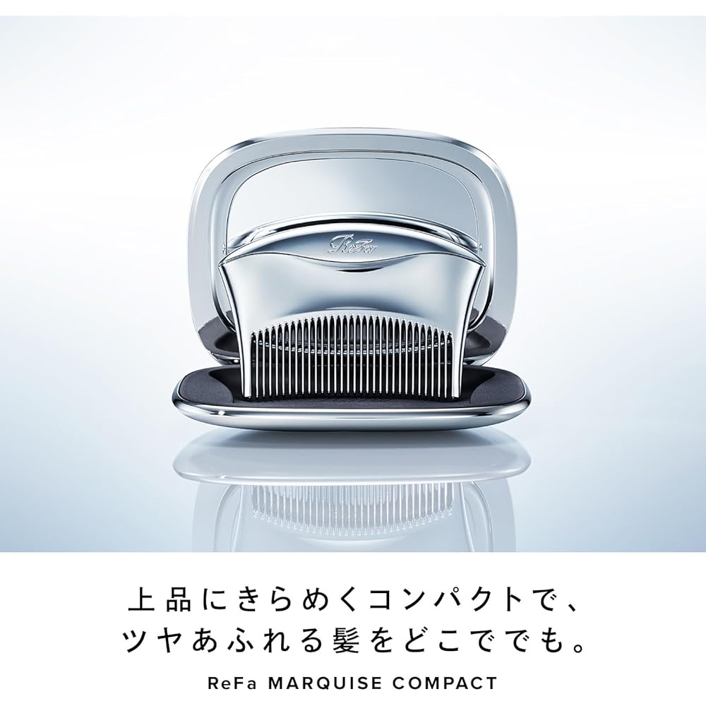 ReFa Marquise Compact Facial Massager Portable Design with Rechargeable Battery and Ergonomic Grip