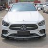 Compatible Front Lip Spoiler for 2020-2023 Mercedes-Benz E-Class W213 E300 E260 - Modified Car Body Kit