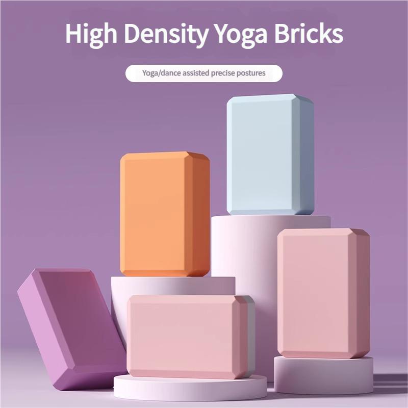 1/2PCS High Density Anti-Slip Foam Yoga Block for Women Children Dance Practice Fitness Exercise Home Workout Tool