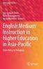 The English Medium Instruction In Higher Education In Asia-Pacific : From Policy To Pedagogy : 21 Book