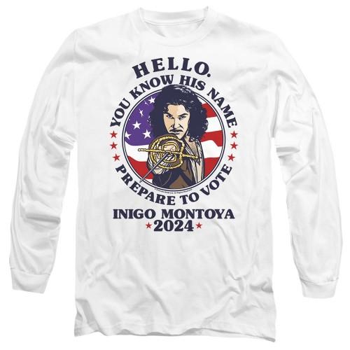 The Princess Bride Unisex Adult Prepare To Vote Inigo Montoya Long-Sleeved T-Shirt
