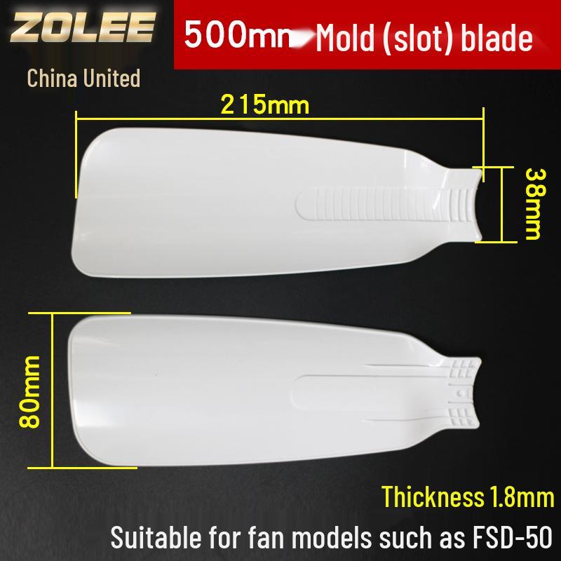 Compact Ceiling Fan with 400-1050mm Blades and Clip Attachment