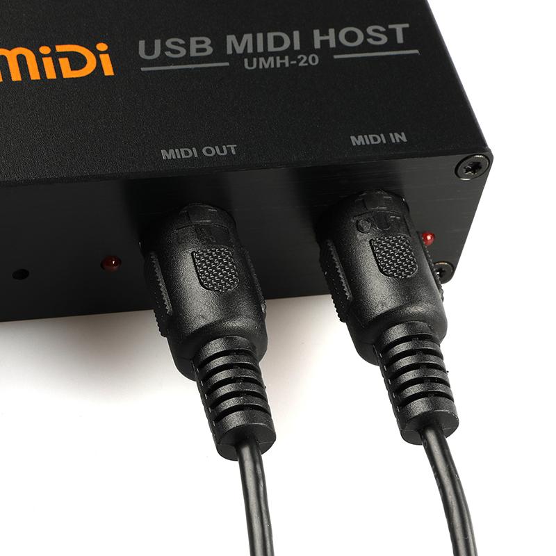 DOREMiDi Kiir-USB MIDI Host Box MIDI Host USB-MIDI Converter UMH-21