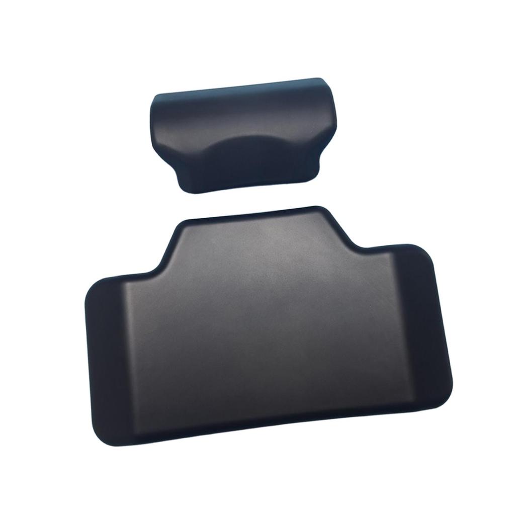 Passenger Backrest Back Pad Black Direct Replaces Rear Case Box Cushion Spare Parts Rear Pad Saddlebag Trunk Passenger Backrest