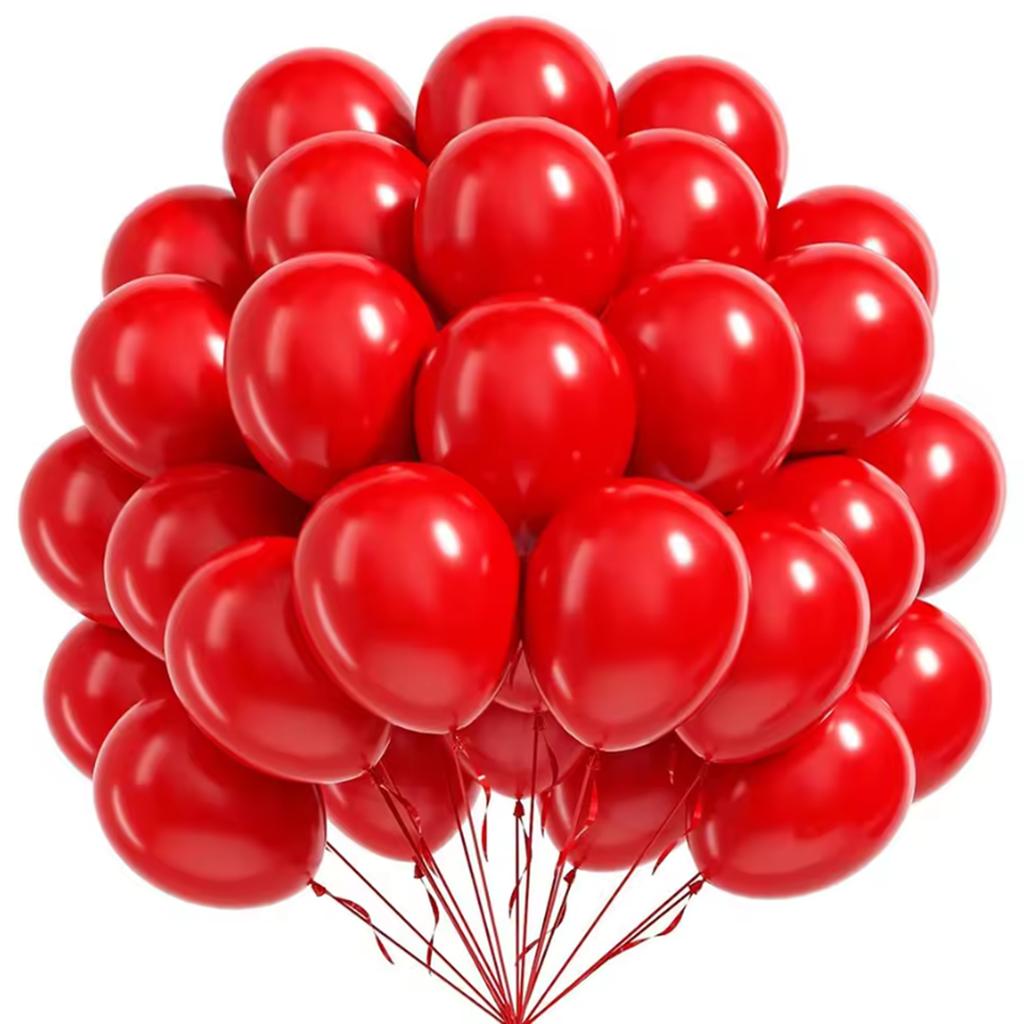 10/12 inch 10/20/30/50pcs multi-color balloon set, suitable for weddings, birthdays, themed parties, family gatherings