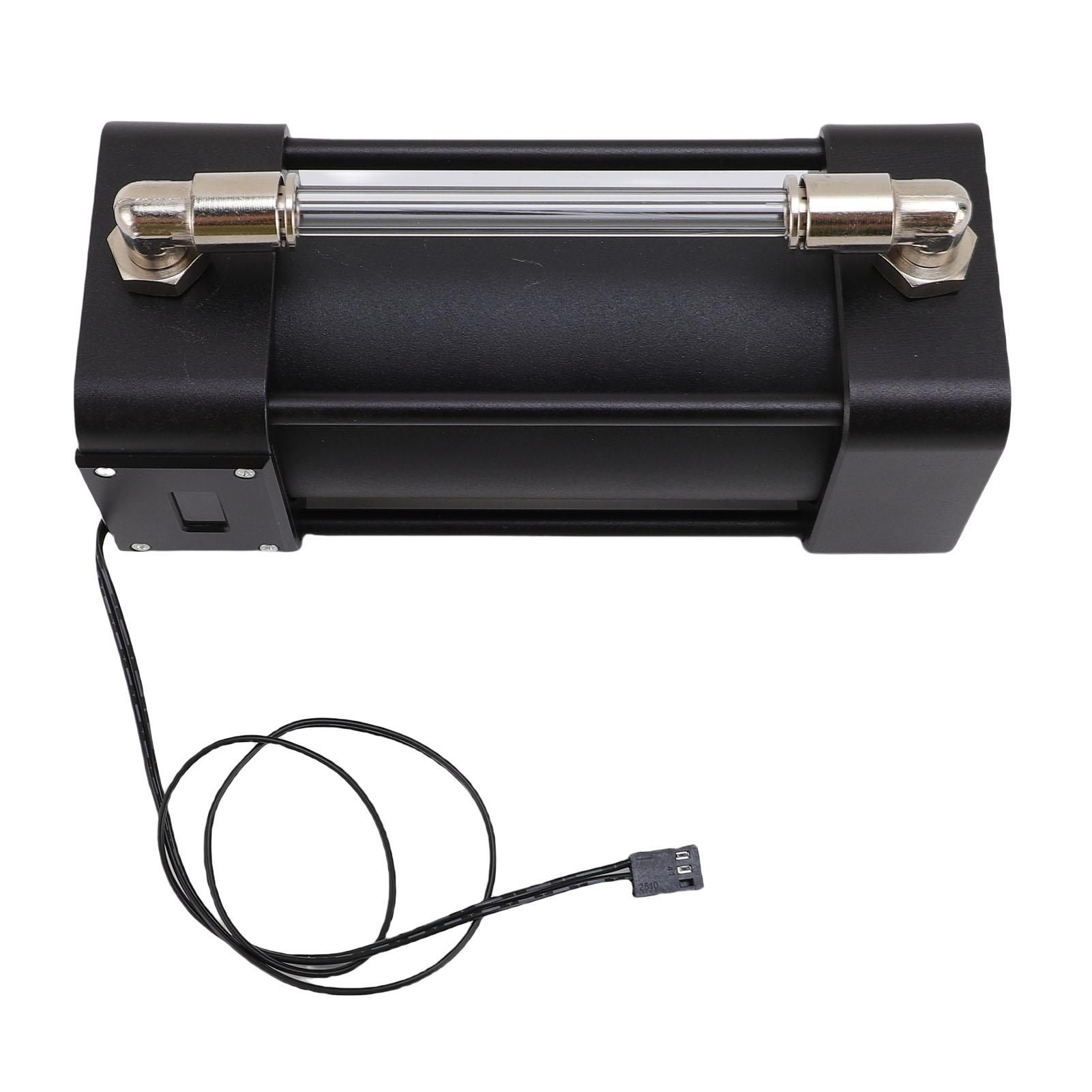 

167мм Компьютерный резервуар для воды с внешним смотровым окном BL WDX G4 Резьба G1/4 ЖК-дисплей температуры Компьютерная вода