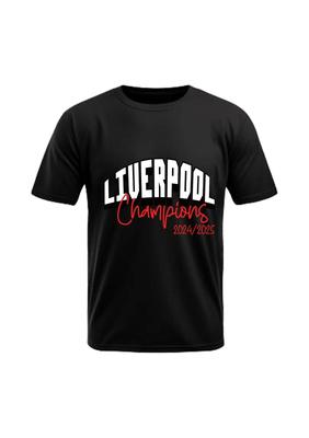 Children's Liverpool Champions 2024/2025 Celebratory T-shirt, Champions Tshirts