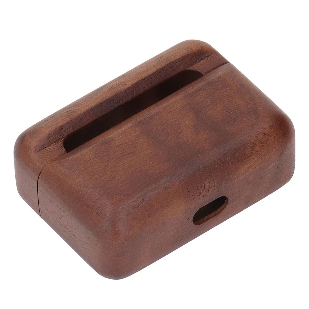 Wood Bluetooth Earphone Case Elegant Stylish Fine Polished Bluetooth Earbuds Protective Cover Case for IOS Pro Eaubuds