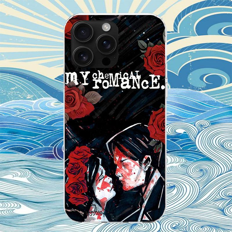 

My Chemical Romance MCR Phone Case For iPhone 11 12 13 Mini 14 15 Plus 17 Air 16 Pro Max 16E 7 8 SE 2020 Customized Print Cover iPhone 11