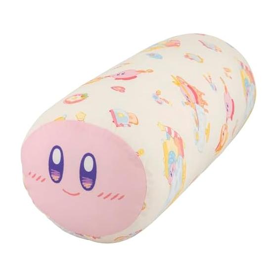 MORIPiLO Body Pillow Large [Fluffy to the Touch] Stuffed Animal Pillow Large Size Body Pillow Cute Body Pillow | Kirby Long Cushion (Kirby Happy