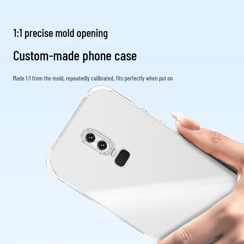 OnePlus 6T Transparent Airbag Anti-drop TPU Case