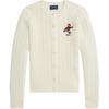 Polo Sweater Round Neck Single-Breasted Bear Embroidery Long Sleeve Kids Kids Sweater CWPOSWEG6820576-100