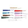 50Pcs Bookmark Tassels Bright Rich Colors Premium Polyester Durable Wide Application Mini Tassels