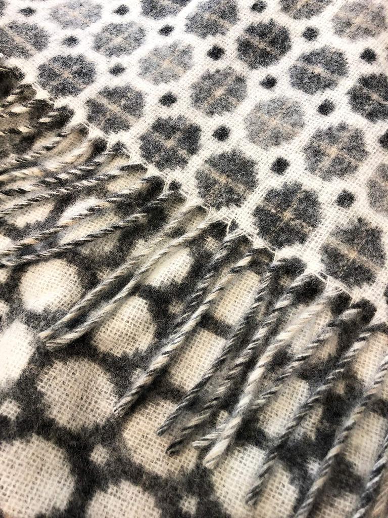 Marushin MOON Wool 100% Large Stole Milan Gray 140cm × 185cm 0385028400