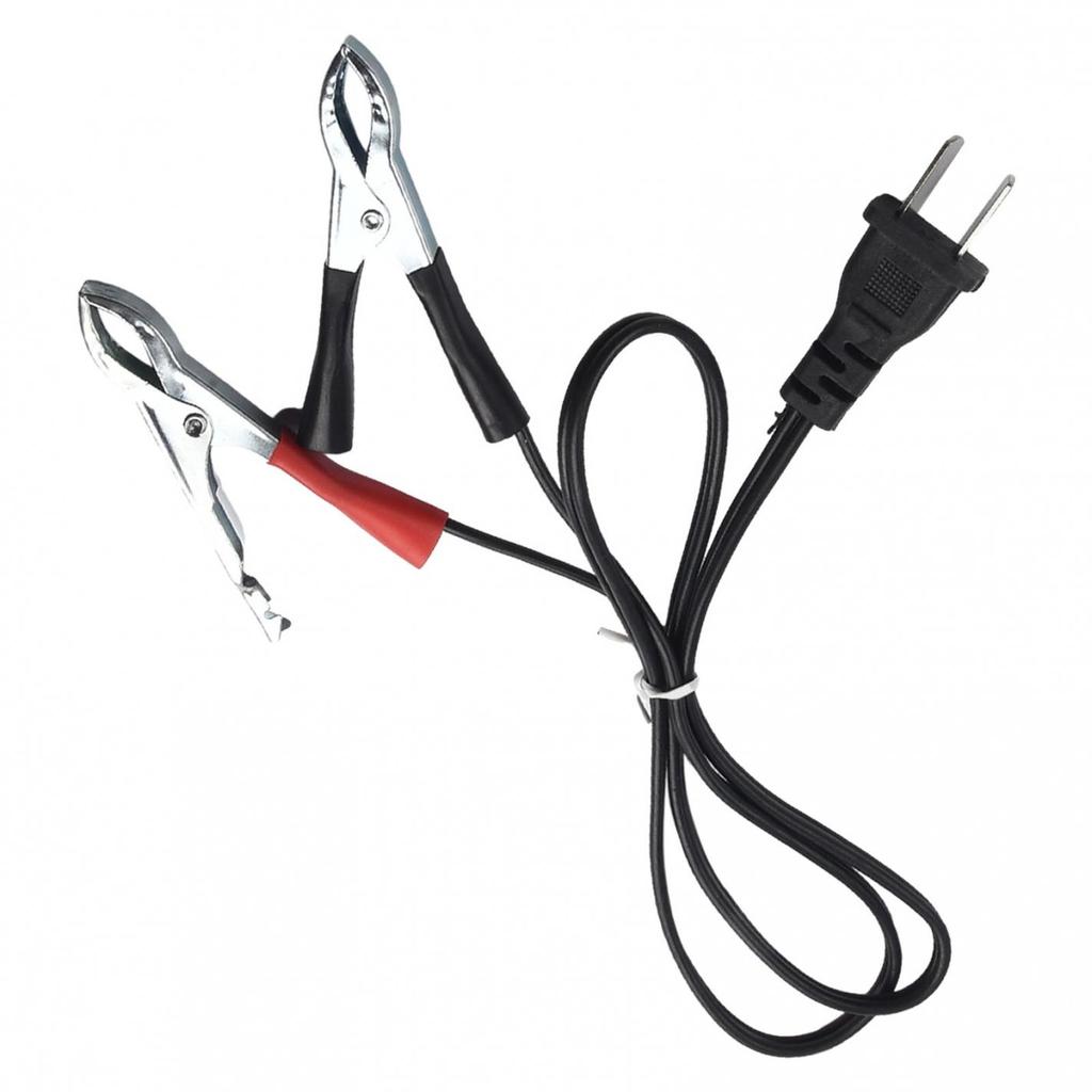 engine battery charging cable 12V with clip Battery cable with