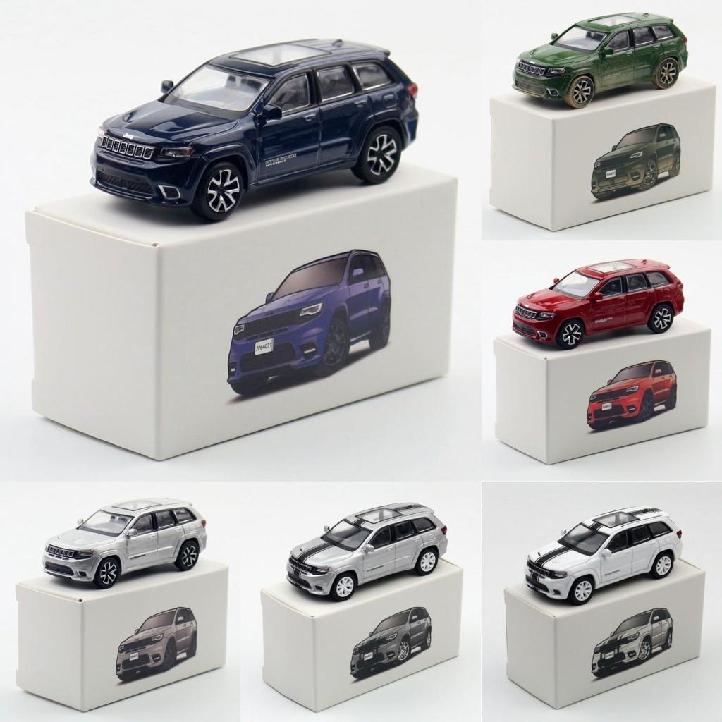 Jkm Alliage Voiture Enfants 164 Jouet Grand Cherokee Racing Eagle SUV Berline Modèle Statique Ornement
