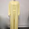 European and American women's summer casual cardigan set
