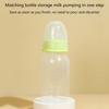 Travel Friendly Manual Breast Pump Comfortable and Safe Hand Pulled Breast Pump Strong Suction for Breastfeeding