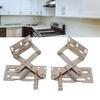 2pcs Practical Tip Out Tray Hinge Easy Install Flip Door Hinge Cabinet Hinge  Bathroom Cabinet