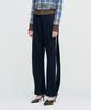 Kimjisu Logo Tape Track Pants _ Navy