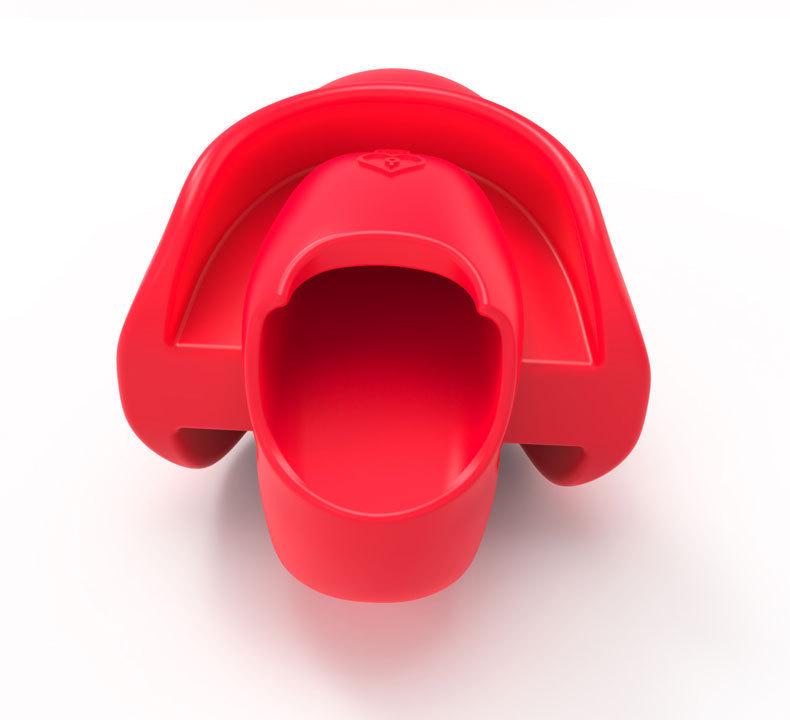 JSSMATE Silicone Mouth Ball Gag with Tongue Plug