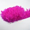 10Meters Fluffy Turkey Feathers Trim Fringe Ribbon Marabou Feather On Tape Fringes Sewing Trimmings DIY Clothes Dress Decoration