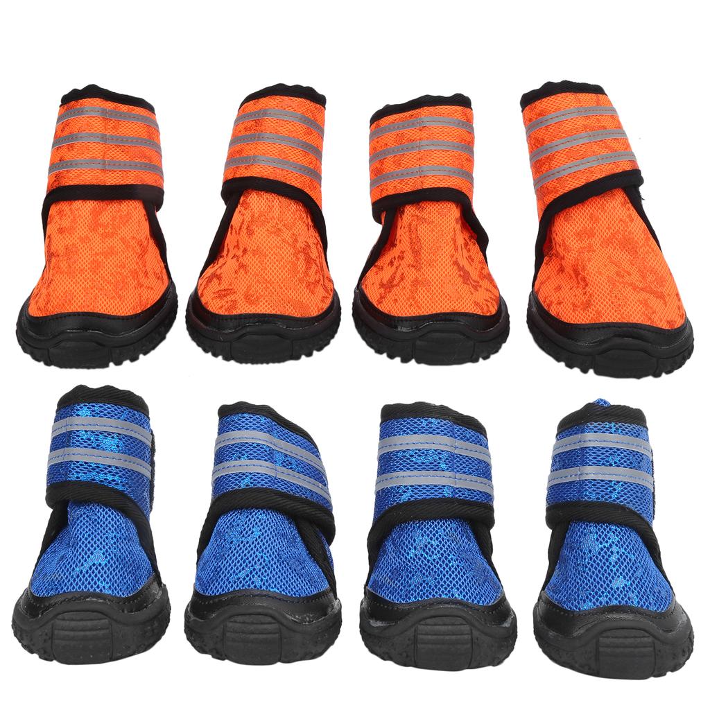 Kaufe 4PCS Pet Shoes Anti‑Slip Breathable Dog Shoes with Reflective