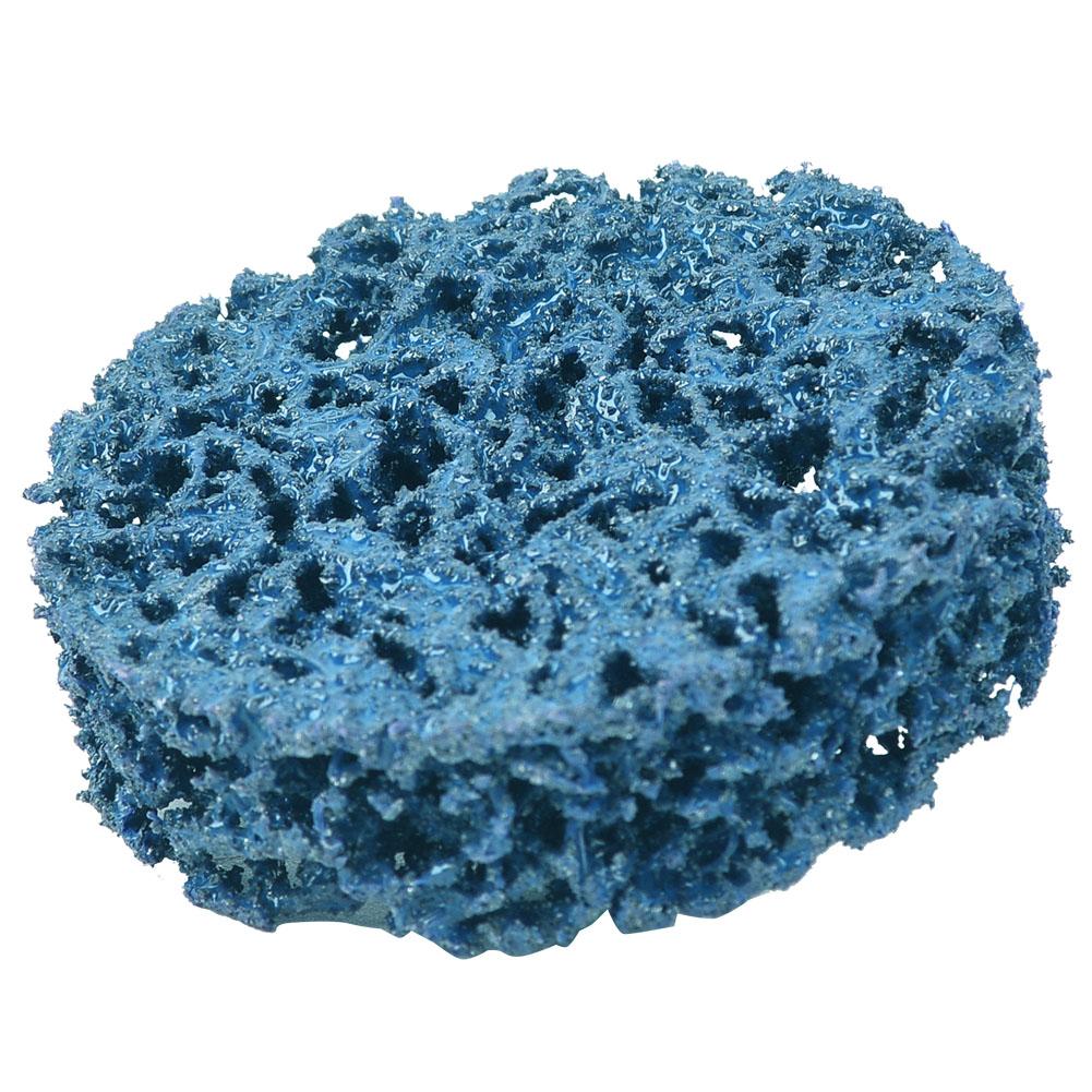 2inch 50mm Poly Strip Polishing Disc Roll Lock Grinding Wheel Rust Paint Remover (Blue)