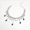 Meier Sparkling Diamond Multi-layer Tassel Necklace - Fashionable Vintage Court Style Statement Necklace