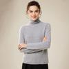 Women's High Neck Loose Fit 100% Pure Cashmere Sweater - Warm Knit Pullover