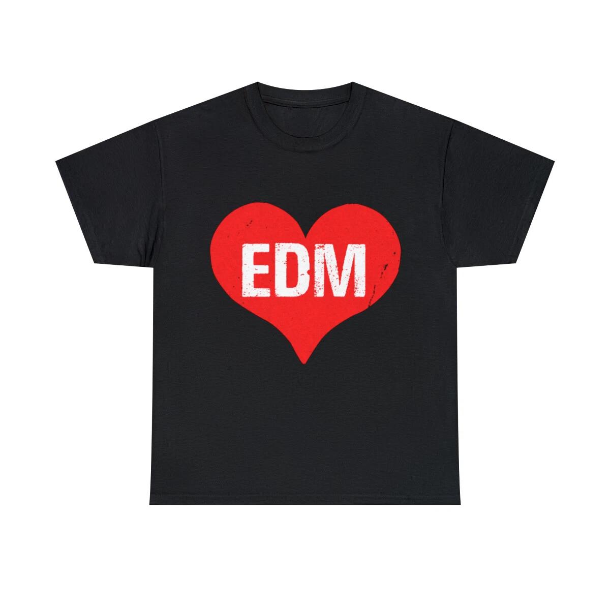 

EDM Electronic Dance Music Is Love Graphic Tee Shirt, S-5XL XL