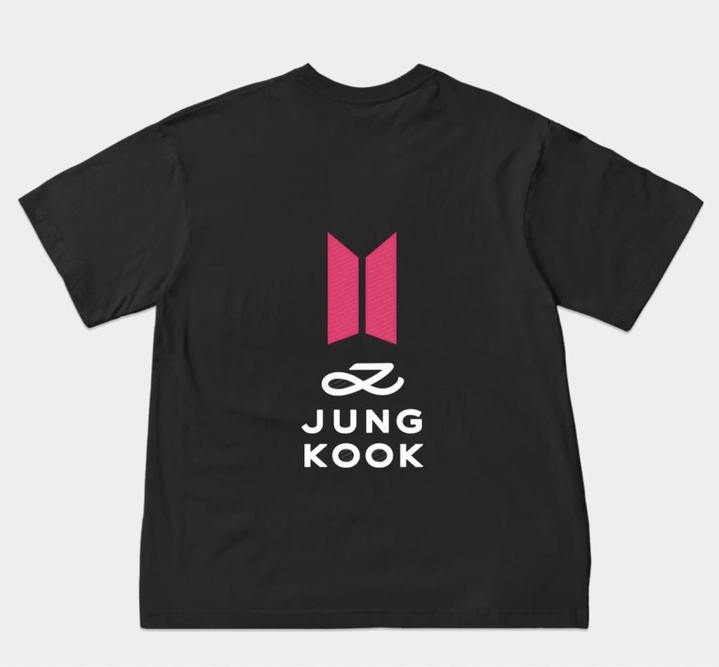 [USED] BTS FESTA 2024 Byfans Customized Logo T-Shirt Jungkook