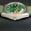 SEIKO 5 AUTOMATIC VINTAGE JAPAN MENS GREEN COLOR DIAL WATCH a701561-5