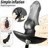 Ultra Soft Silicone Inflatable Anal Plug - Alien Shape Air Pump Butt Plug for Men Women, Gradual Anal Expander Adult Toy