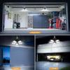 Deformable LED Garage Light with Adjustable Panel LED Bulb Night Lamp for Workshop Warehouse Shop E26/E27 Ceiling Lighting