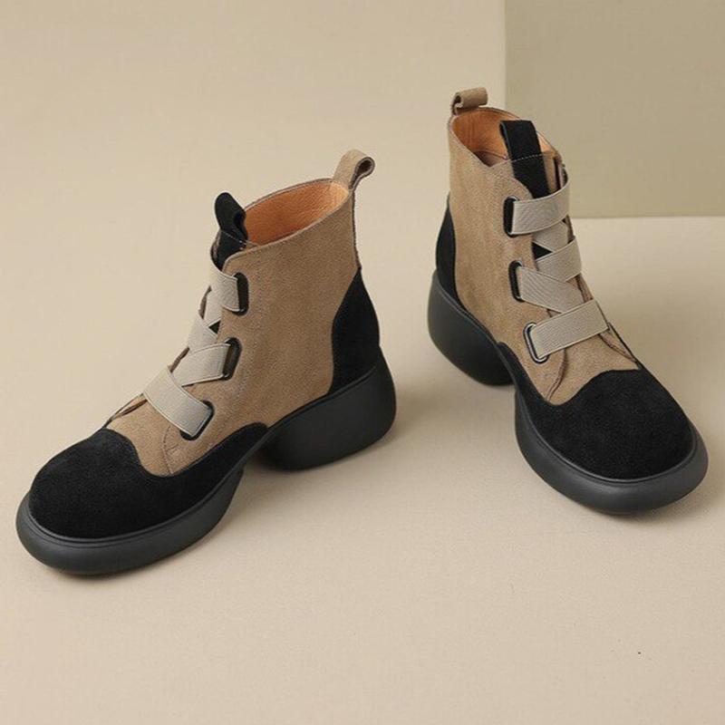 Women’s Ankle Boots Designer Casual Sport Shoes Fashion Winter Women Heeled Boots 2025 New Walking Dress Femme Chelsea Boots