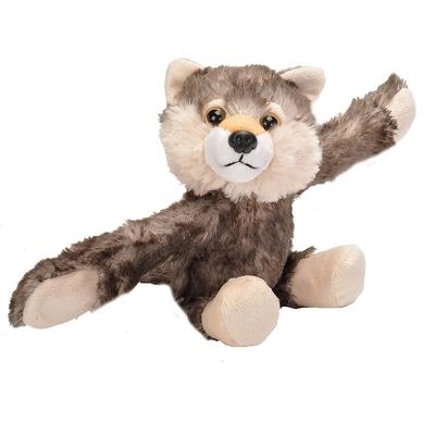 Wild Republic Huggable Animal Plush Toy Slap Bracelet Huggers Toy Present Gift Large (Wolf)