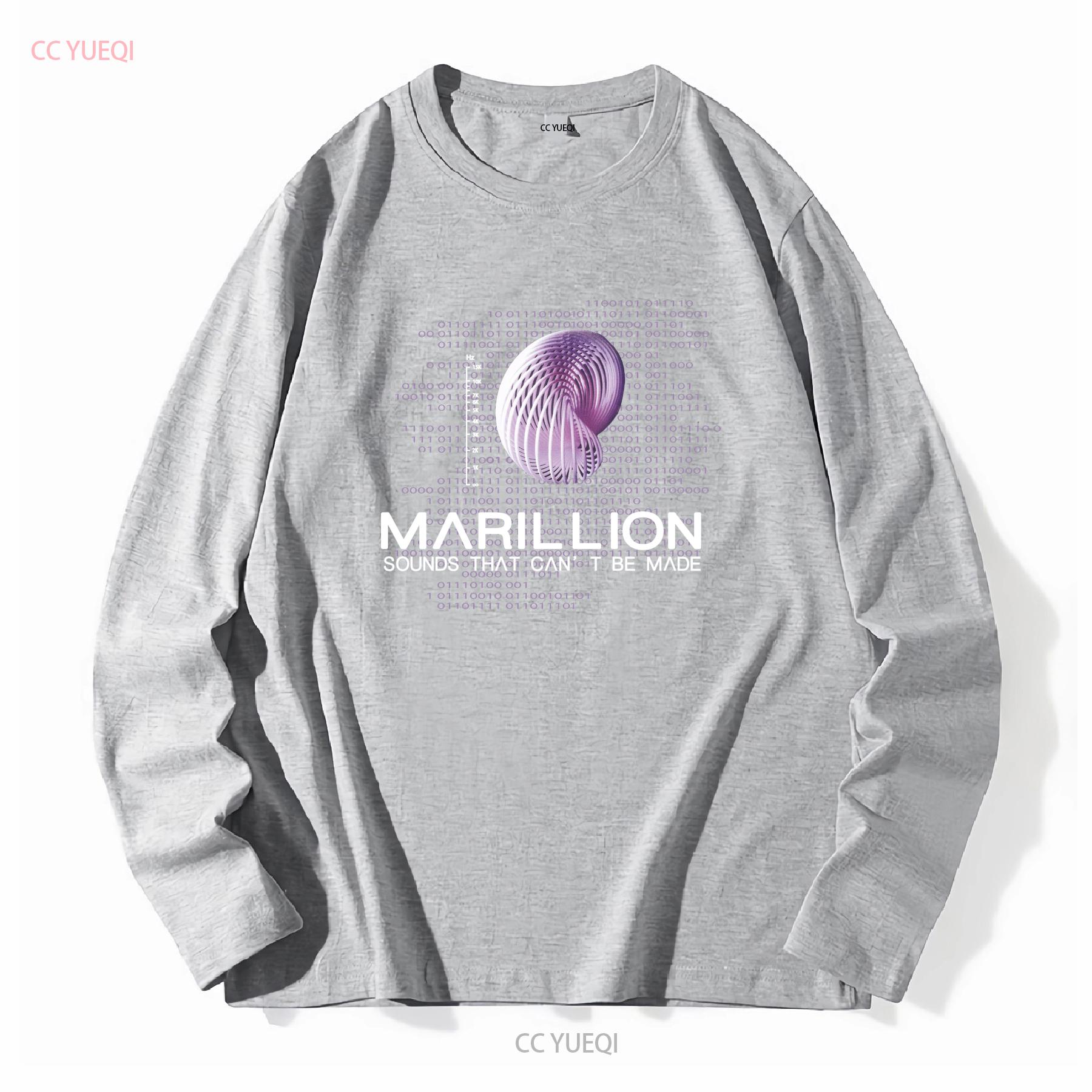 

Marillion Sounds on Tour 2013 Band Rock T Shirt black TE6759 vintage Washed Top For Everyday Wear Comfortable fashion Stylish L