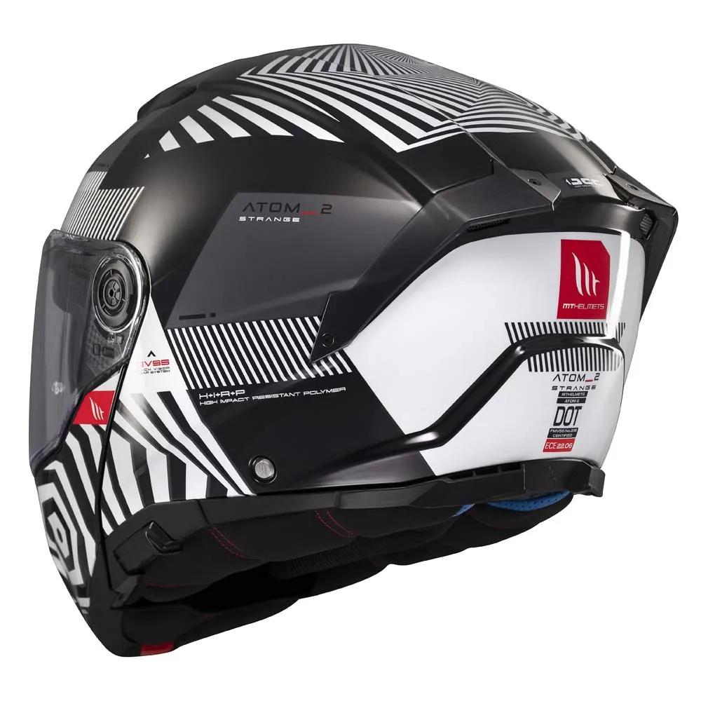 MT Helmets Модульный Шлем Atom 2 SV Strange